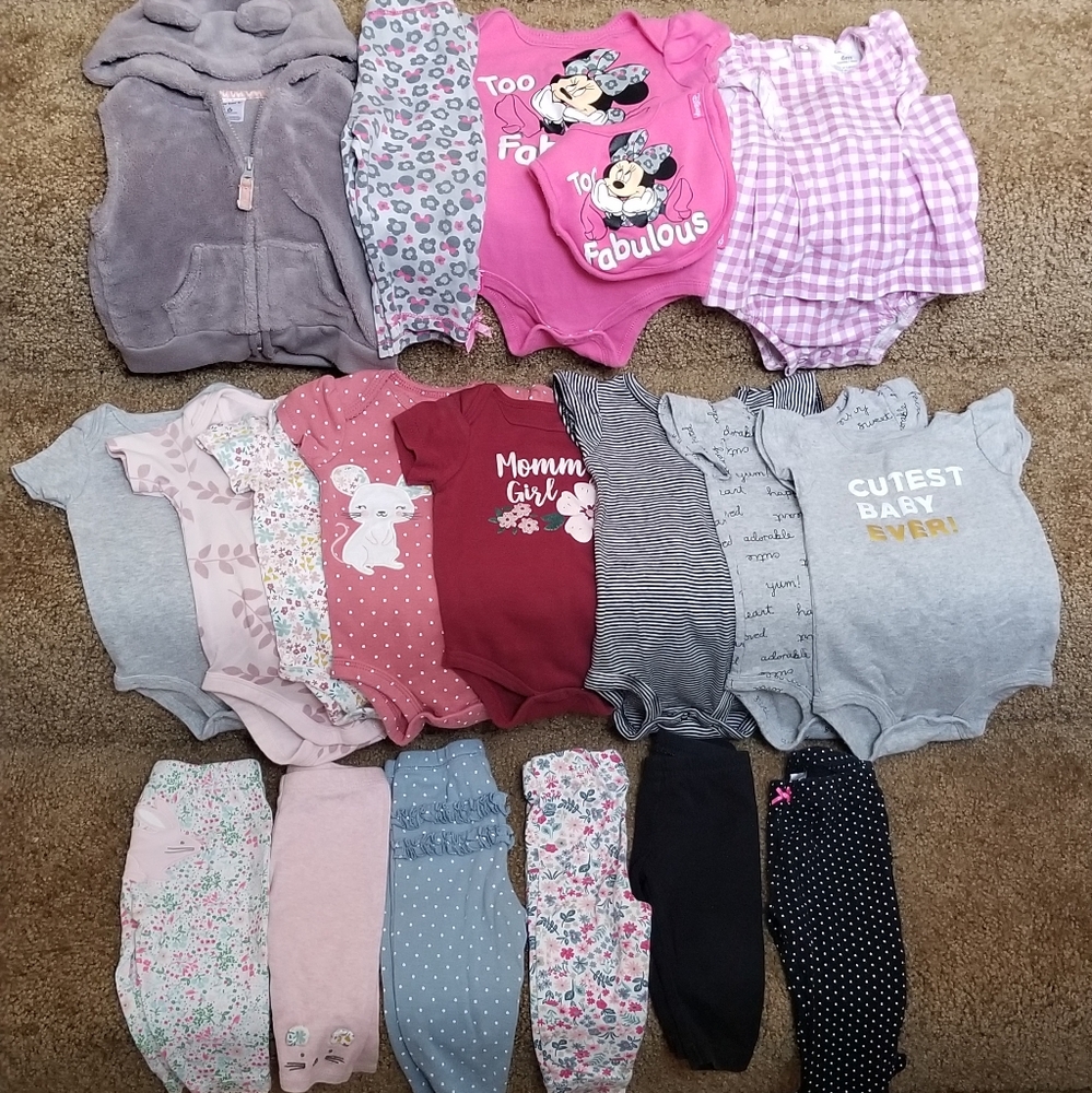 3-6m Baby Girl Spring/summer Bundle